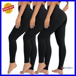 High Waisted Leggings Tummy Control Workout Yoga Pants Plus Size